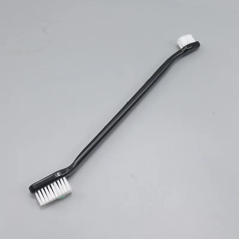 1 Pcs Car Double-Head Detail Brush Car Cleaning Crevice Brush Car Cleaning Tools Hard Burrs Tire Wheel Brush