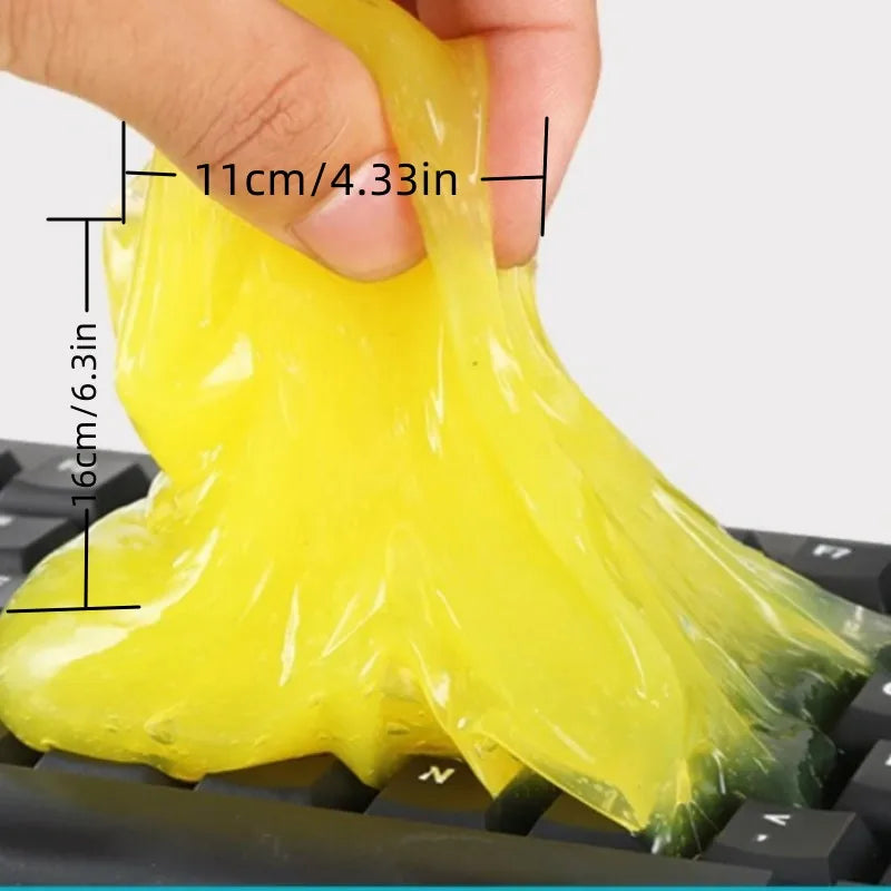 Newauto Car Cleaning Pad Glue Powder Cleaner Magic Cleaner Dust Remover Gel Home Computer Keyboard Clean Tool Car Cleaning