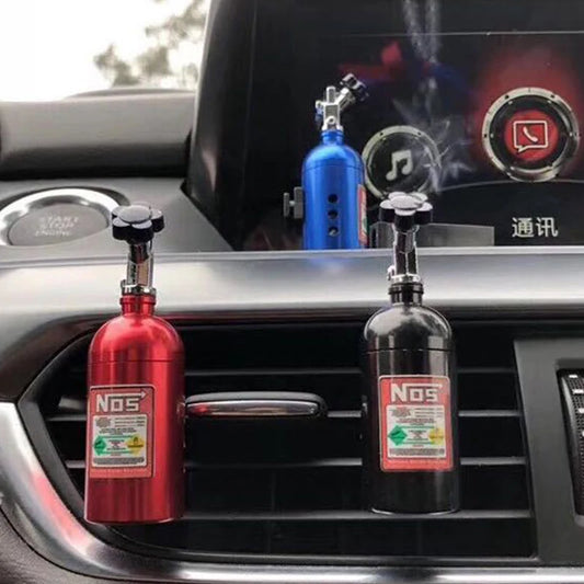 NOS Bottle Car Air Freshener Car Perfume Smell Air Ionizer Car Styling Auto Smell Car Outlet Vent Auto Products Car Accessories